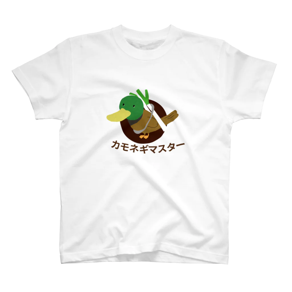 chicodeza by suzuriのネギを背負ったカモネギマスター Regular Fit T-Shirt