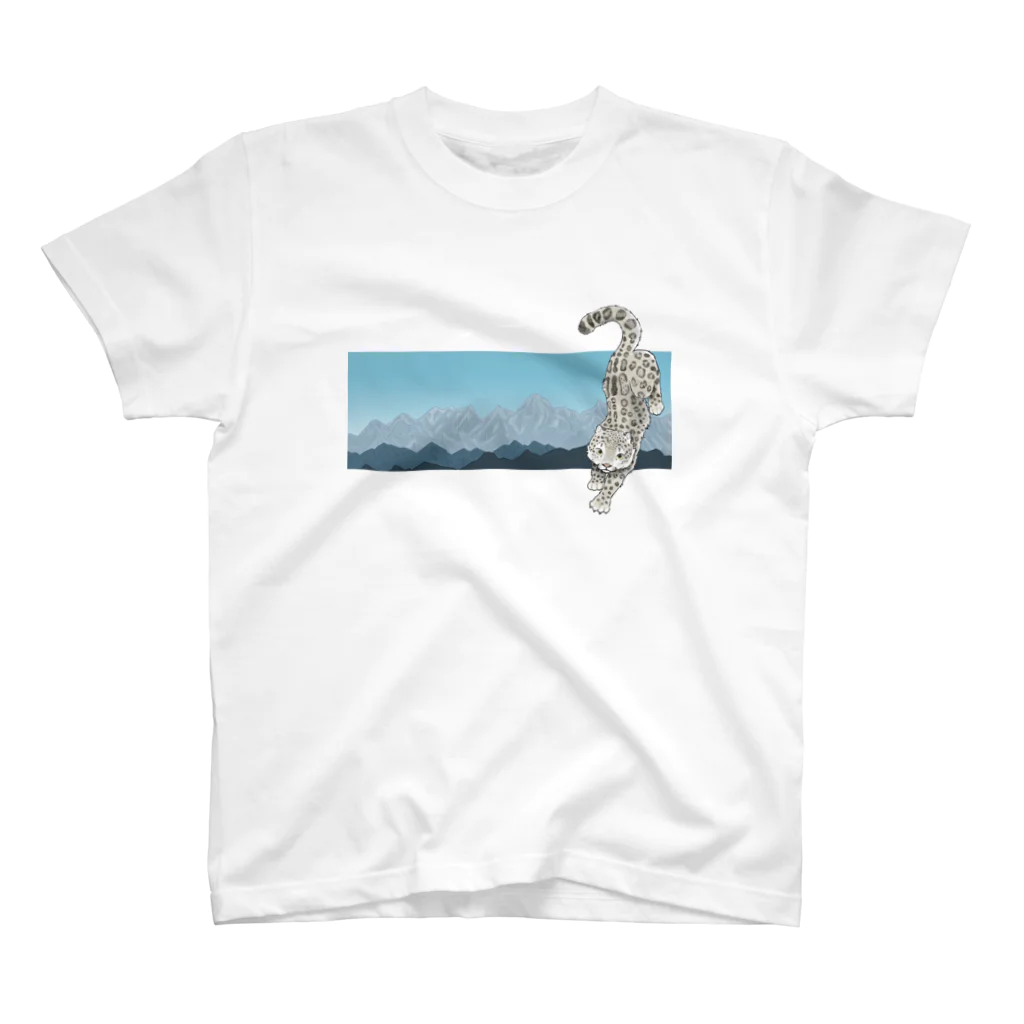 mofful.のユキヒョウ - 山脈 Regular Fit T-Shirt