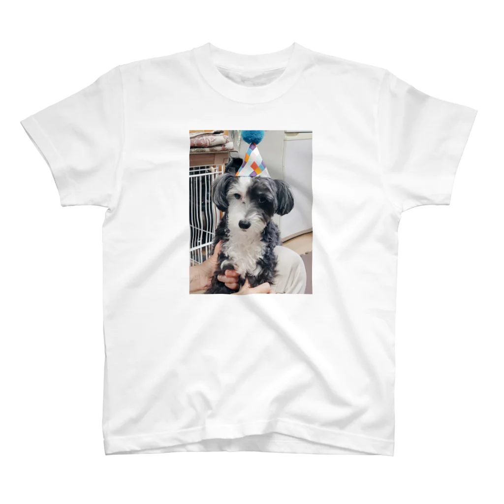 RON RON RUNのBirthdayなお犬 スタンダードTシャツ