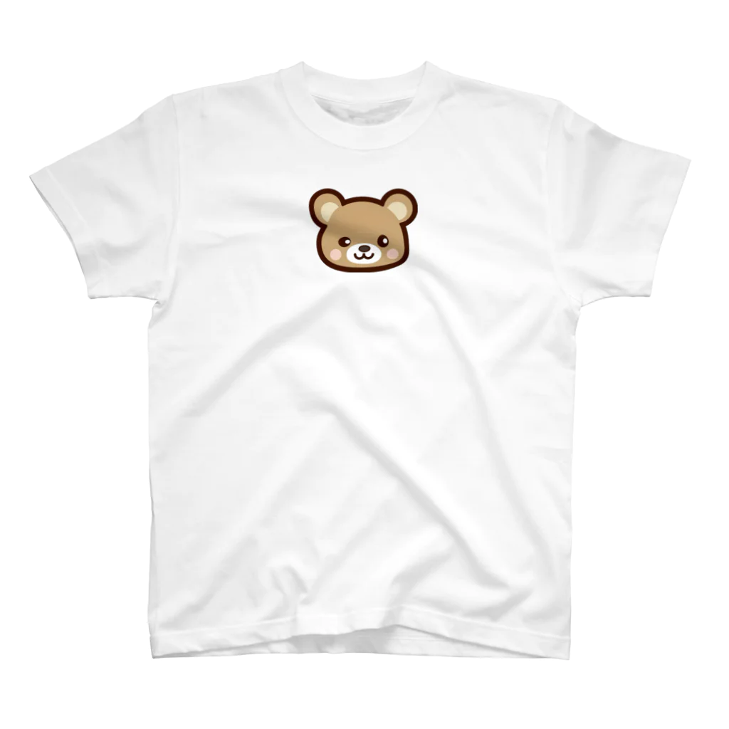 monamona1115の犬 シャツ クマ スタンダードTシャツ