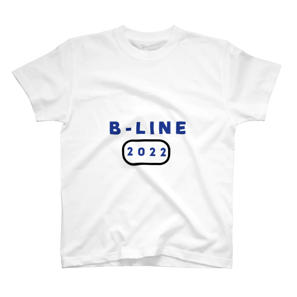 B系統の会のKumamoto B-Line college log スタンダードTシャツ