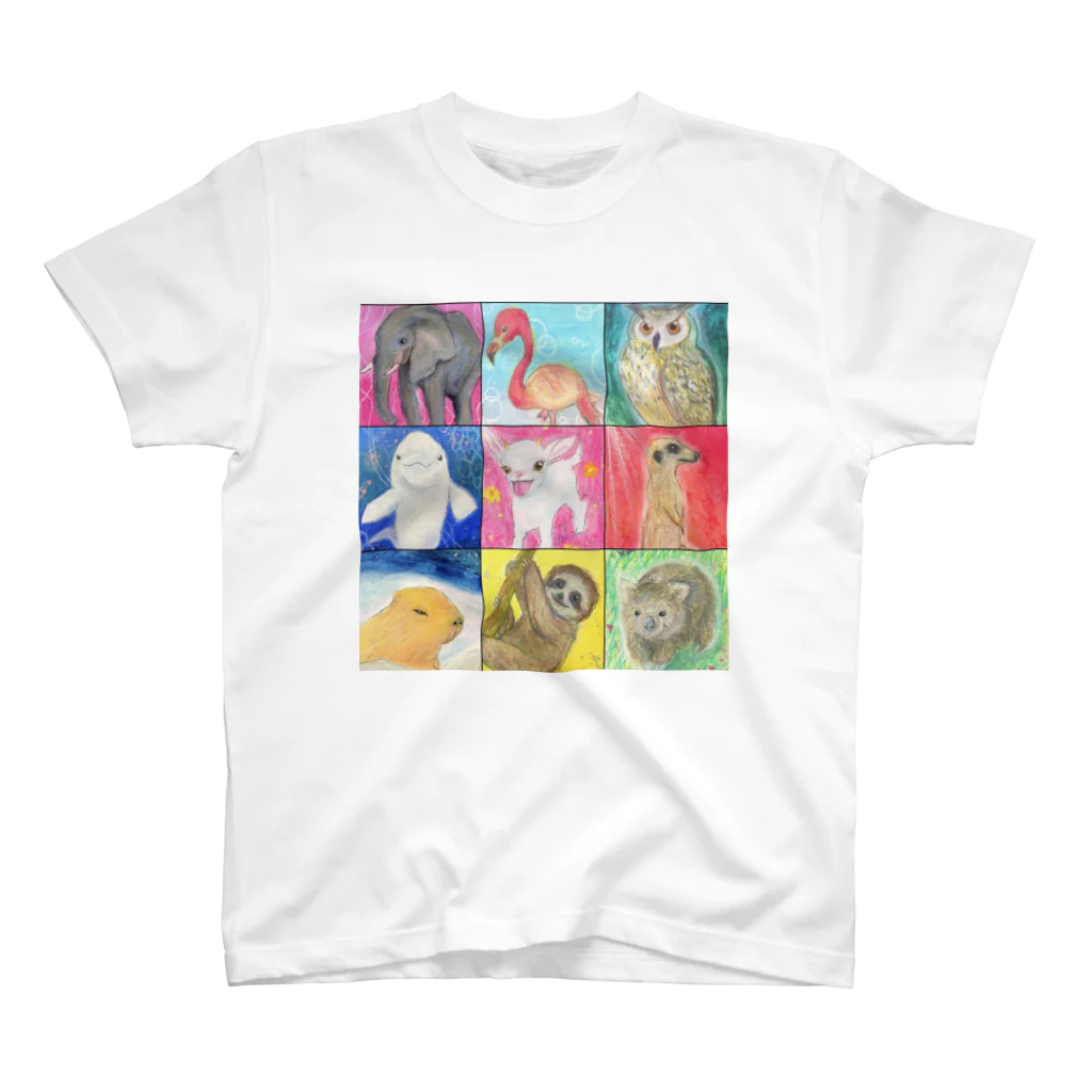 瑠莉の小部屋の瑠莉の動物シリーズ スタンダードTシャツ