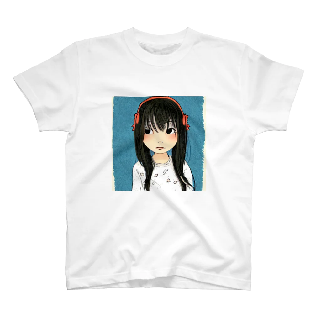 gekisobaのAI Girl3 スタンダードTシャツ