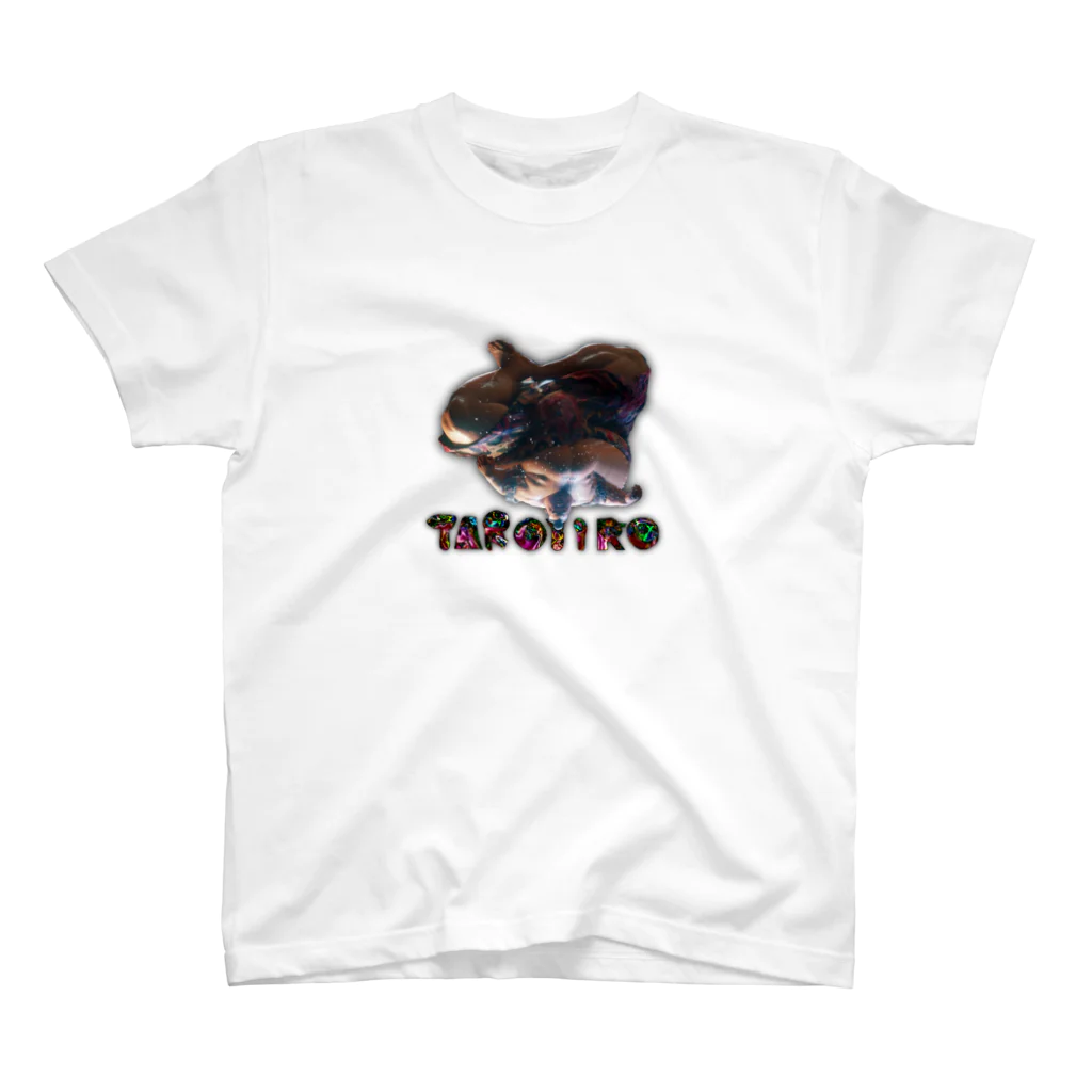 🍩tarojiro(たろじろ) shop🍩の下半身デブ入水 by AI Regular Fit T-Shirt