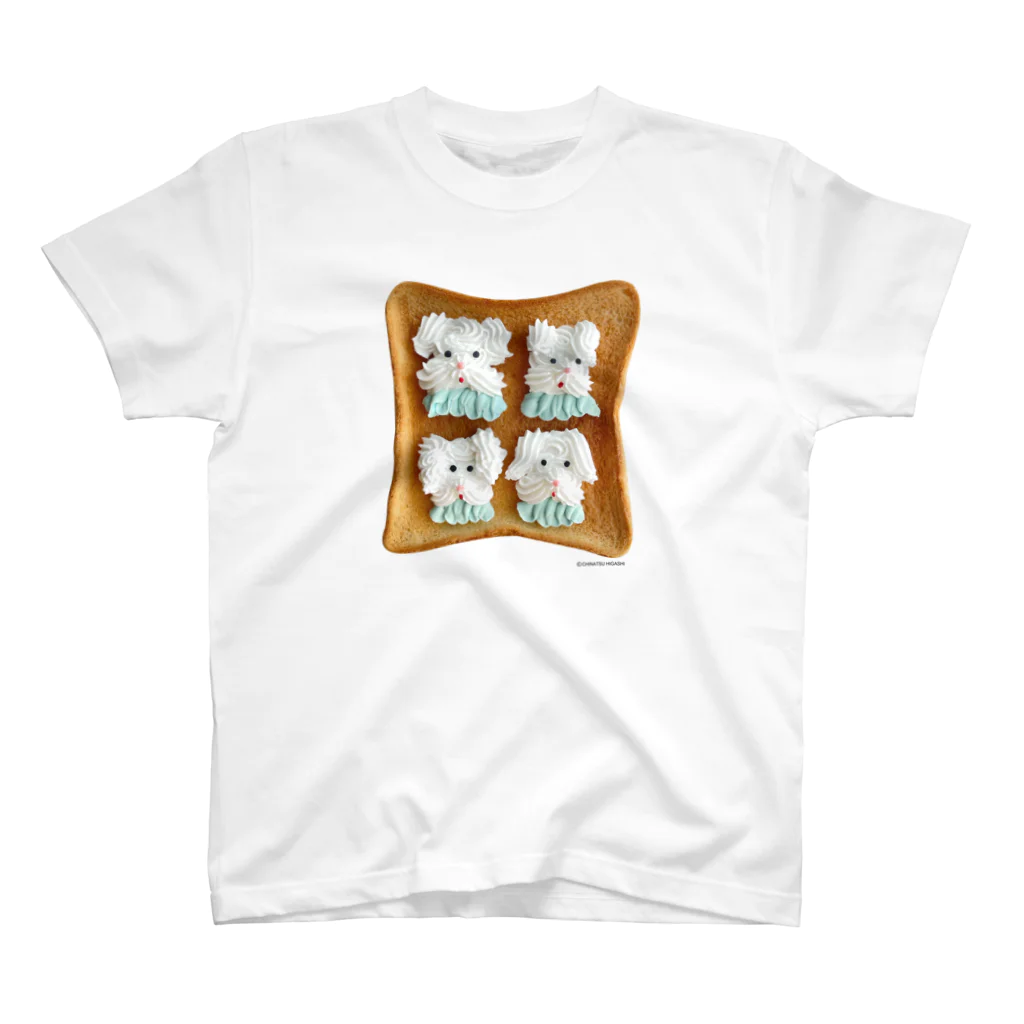 ℂ𝕙𝕚𝕟𝕒𝕥𝕤𝕦 ℍ𝕚𝕘𝕒𝕤𝕙𝕚 東ちなつのwanko cream スタンダードTシャツ