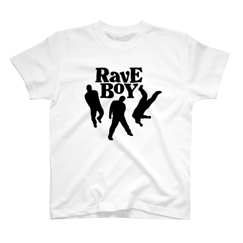 Mohican GraphicsのRave Boy Records スタンダードTシャツ