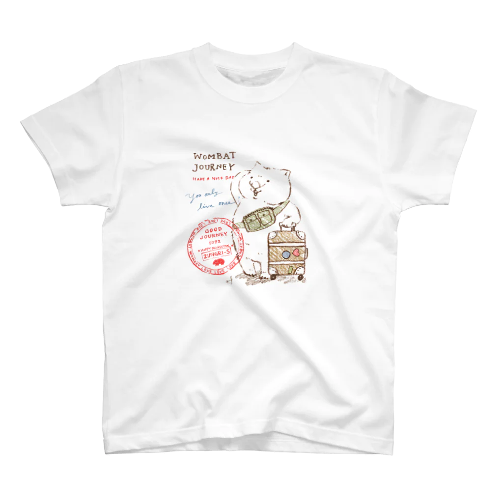 It is Tomfy here.のウォンバットじゃーにぃ スタンダードTシャツ