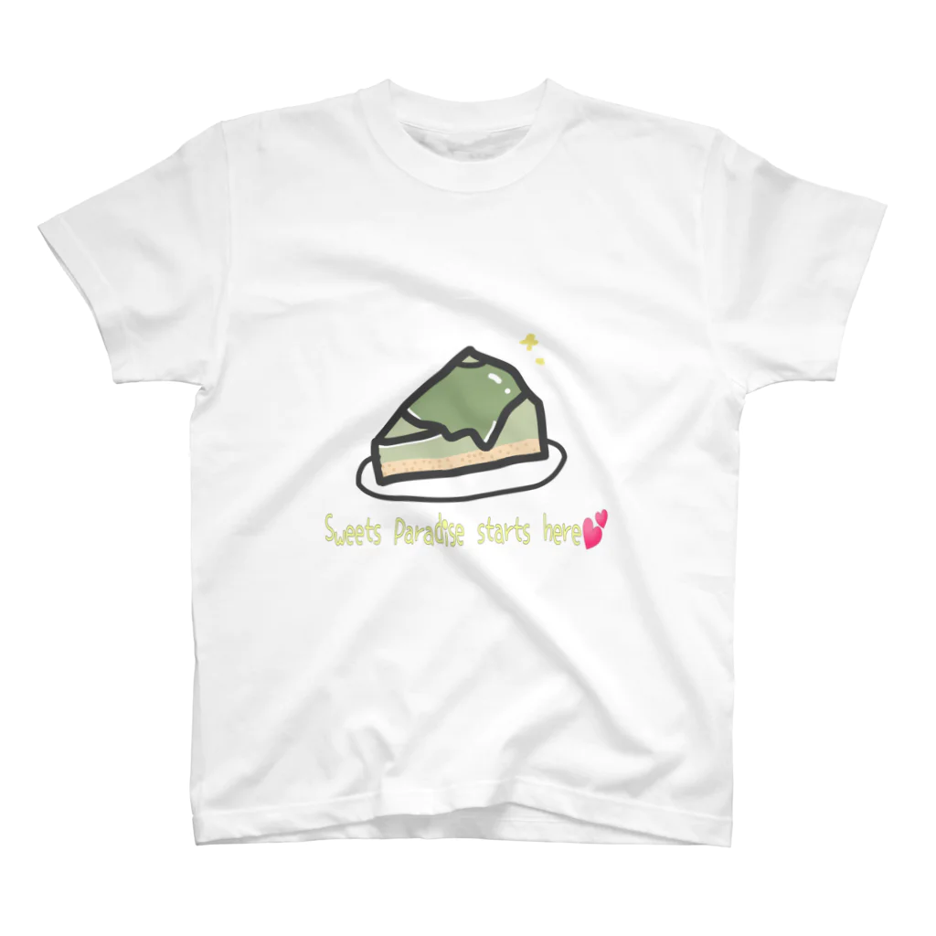 抹茶狼の市屋のシンプルスイーツTシャツ Regular Fit T-Shirt