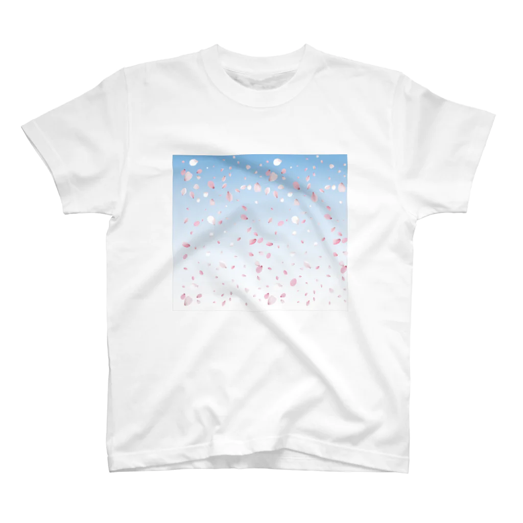 sakura365の空に舞い散る桜 by sakura365 スタンダードTシャツ