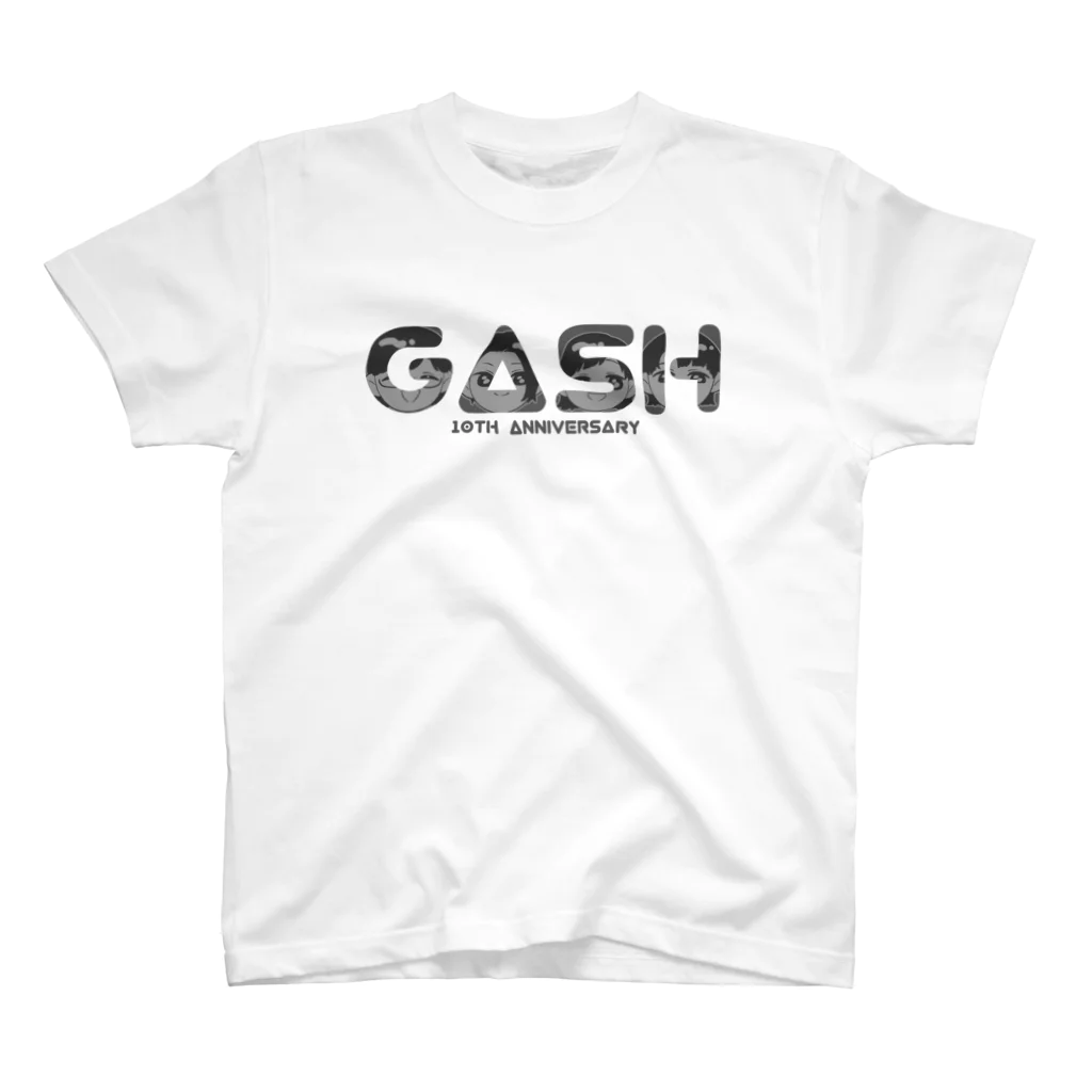 GASH!!!!のGASH_10thうっすら Regular Fit T-Shirt