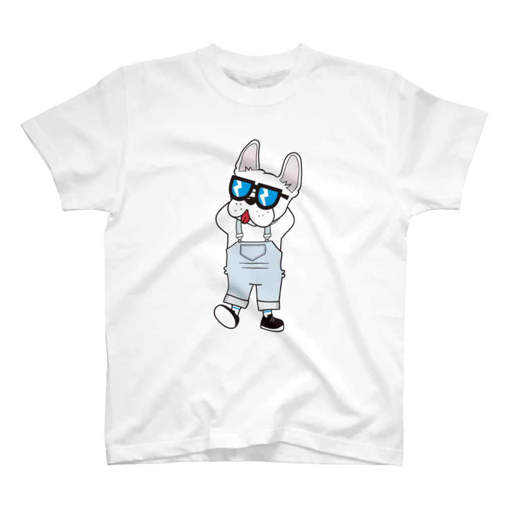 Oh-HappyDogのBUHI クリーム Regular Fit T-Shirt