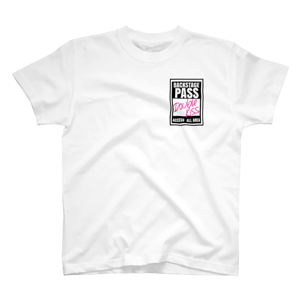 doublekissの PASSロゴサイン② スタンダードTシャツ