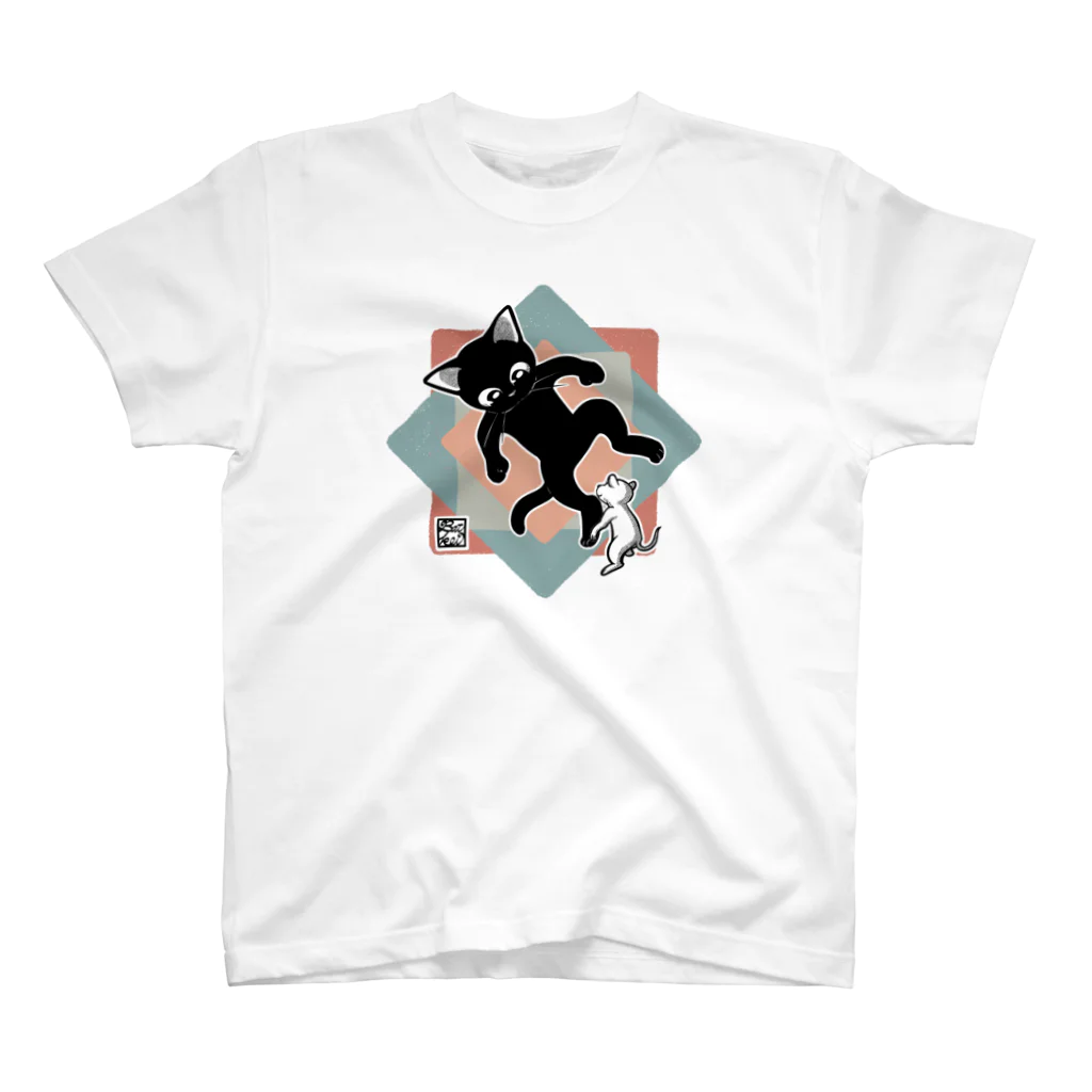 BATKEI ARTのWith Cute Friend スタンダードTシャツ