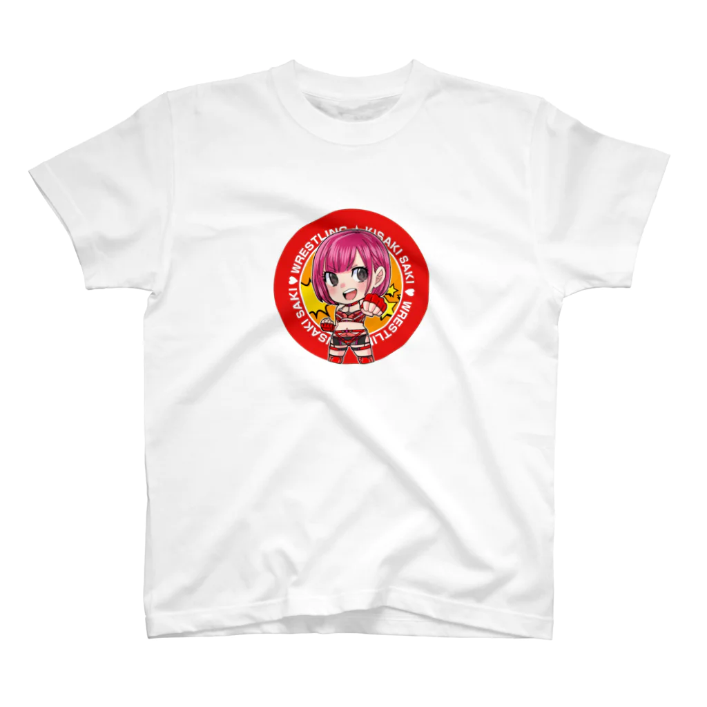 KISAKISAKI_Merchの樹咲早姫のリングファイト スタンダードTシャツ