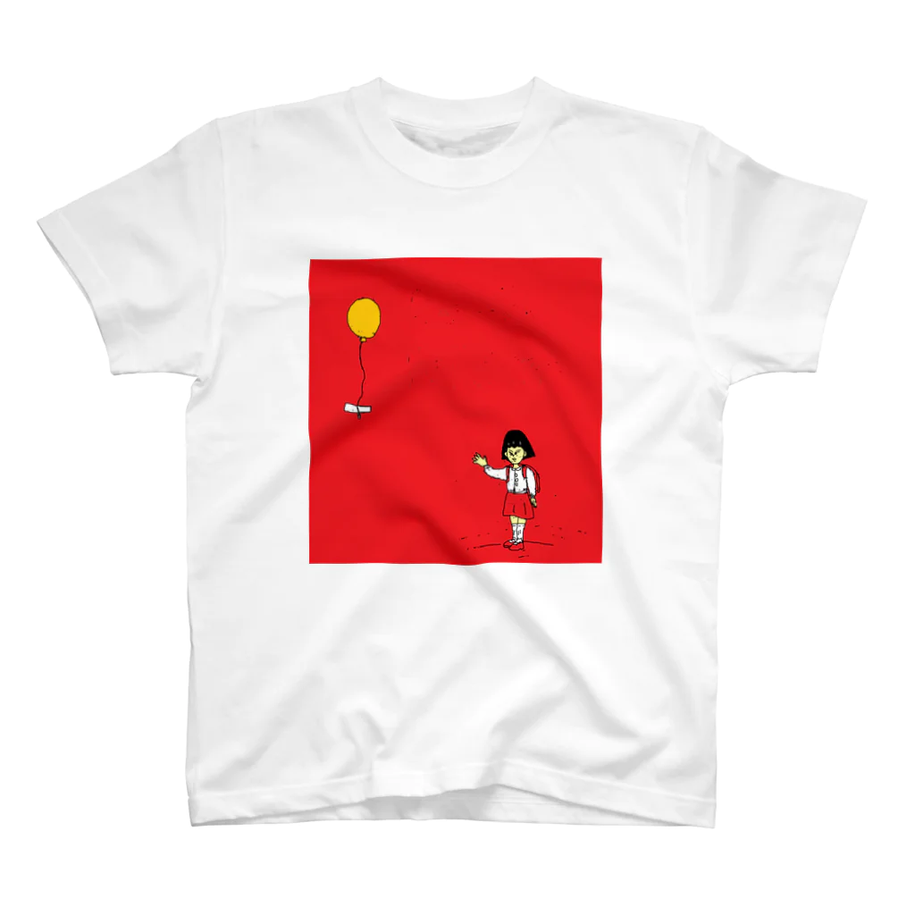 プリン倶楽部のレター風船 Regular Fit T-Shirt