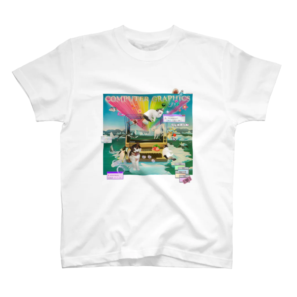 𝙈𝙊𝙈𝙊'𝙨 𝙎𝙝𝙤𝙥の#Computer graphics 2023 Regular Fit T-Shirt