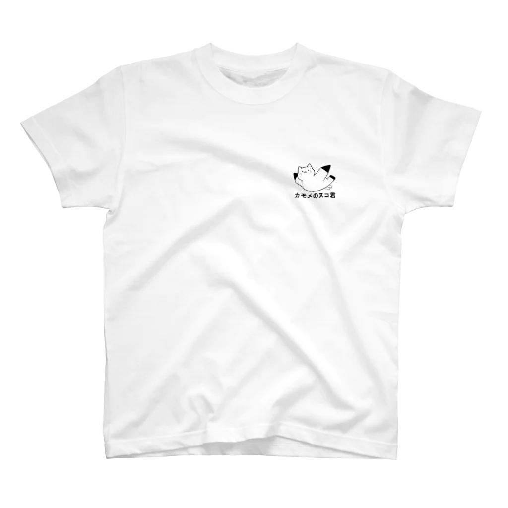 かもめのたるるのカモメのヌコ君 スタンダードTシャツ