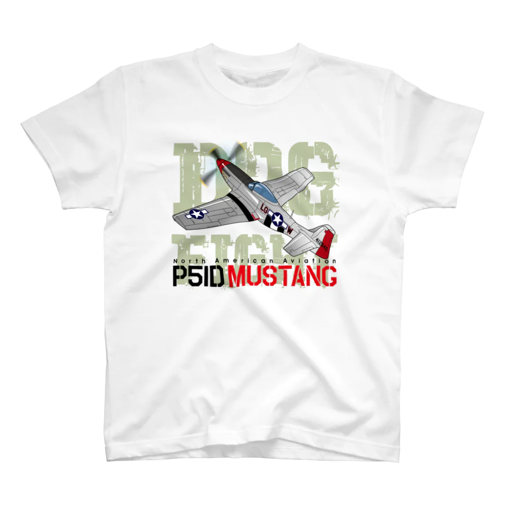 Atelier NyaoのP51 MUSTANG（マスタング） スタンダードTシャツ