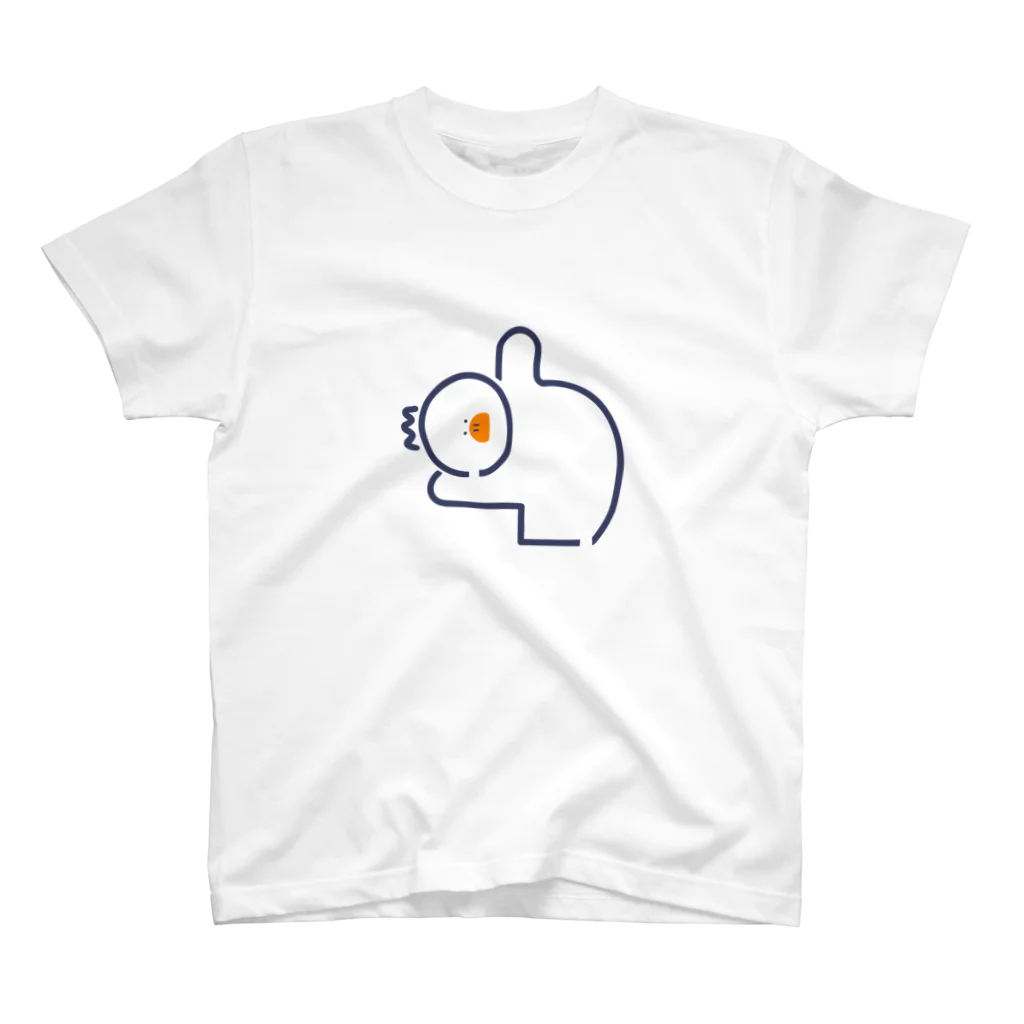 アヒージョのアヒージョ -ピクトグラム- スタンダードTシャツ