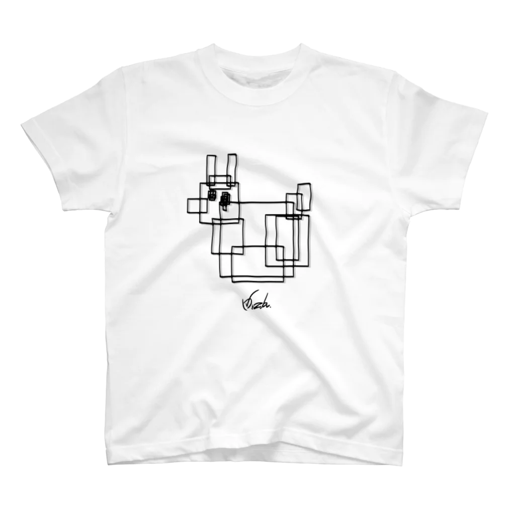 rerotozubu shopping houseのうさひるブロックの構成 Regular Fit T-Shirt