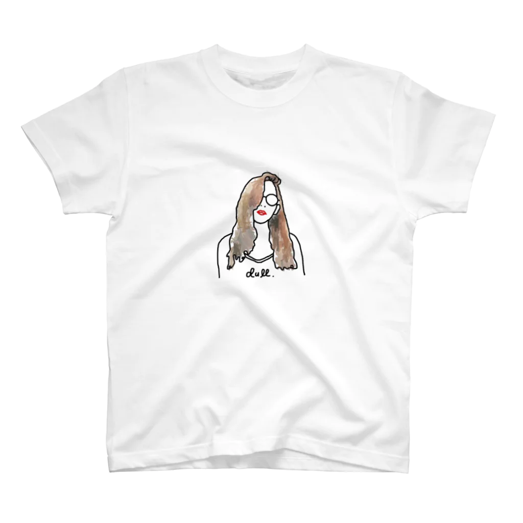 ひろせあきほのdull girl スタンダードTシャツ