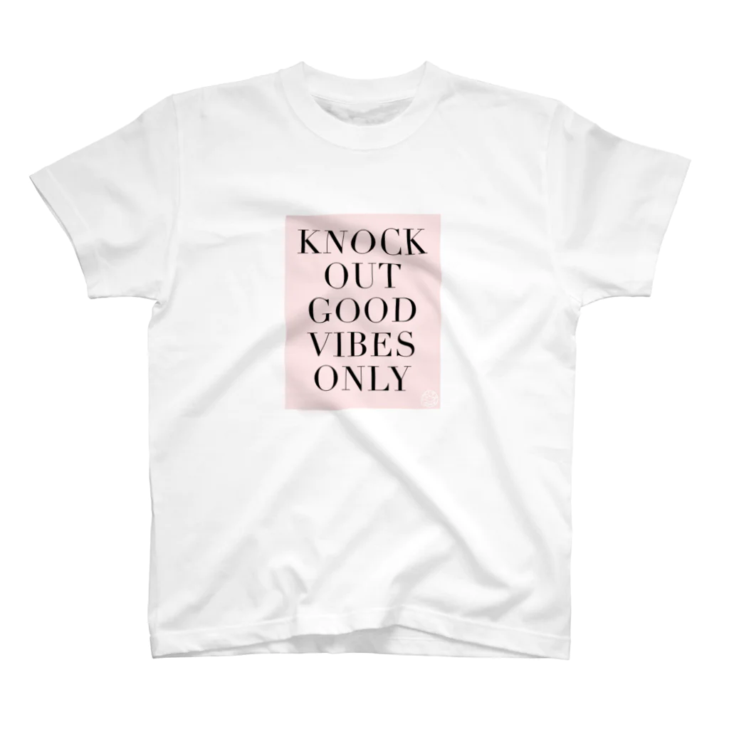 knockoutgoodのKOGD_GoodVibesOnly Regular Fit T-Shirt