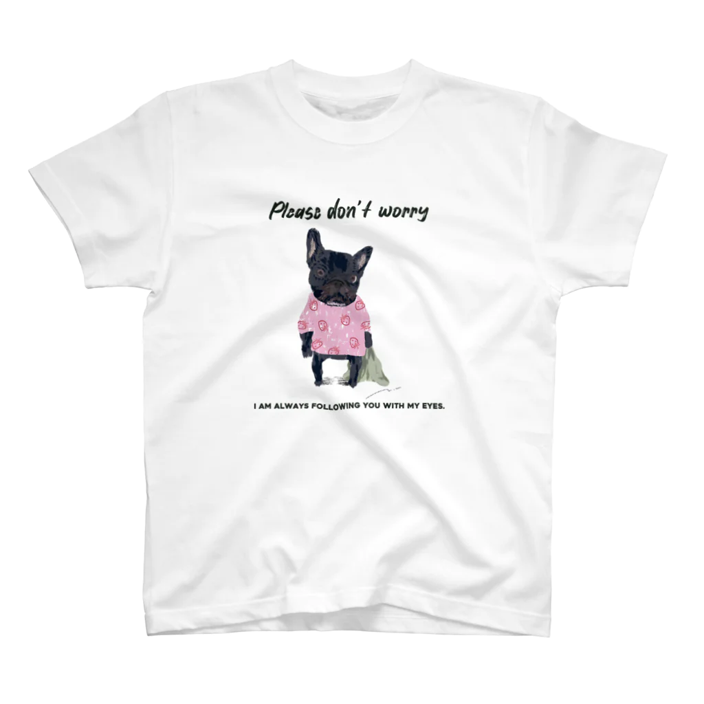 絵を描く人yuのPlease don’t worry |Buhi Regular Fit T-Shirt