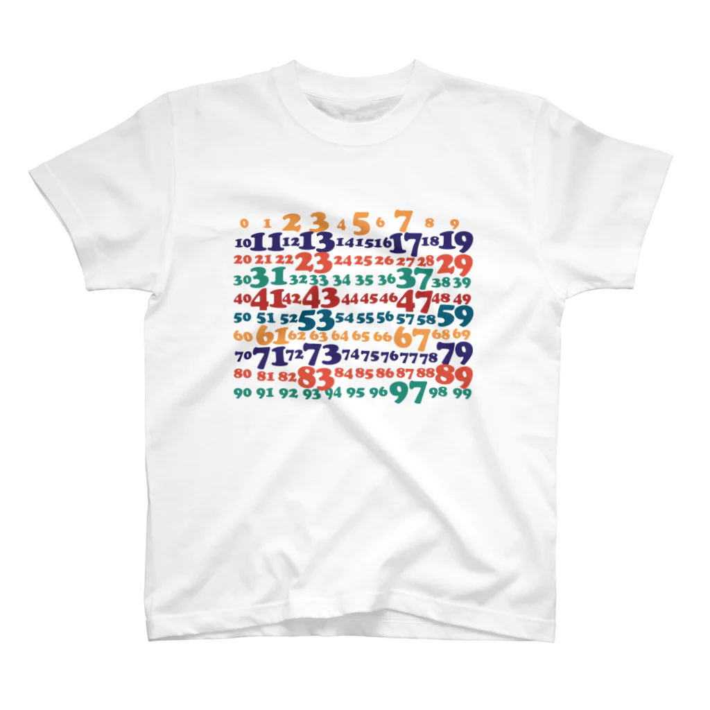 graficoの素数 スタンダードTシャツ