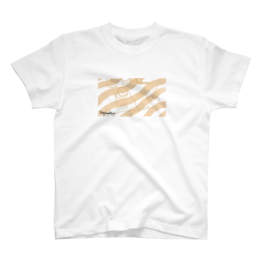 t.t._graphic_and...のおさむのハンドドリップ Regular Fit T-Shirt