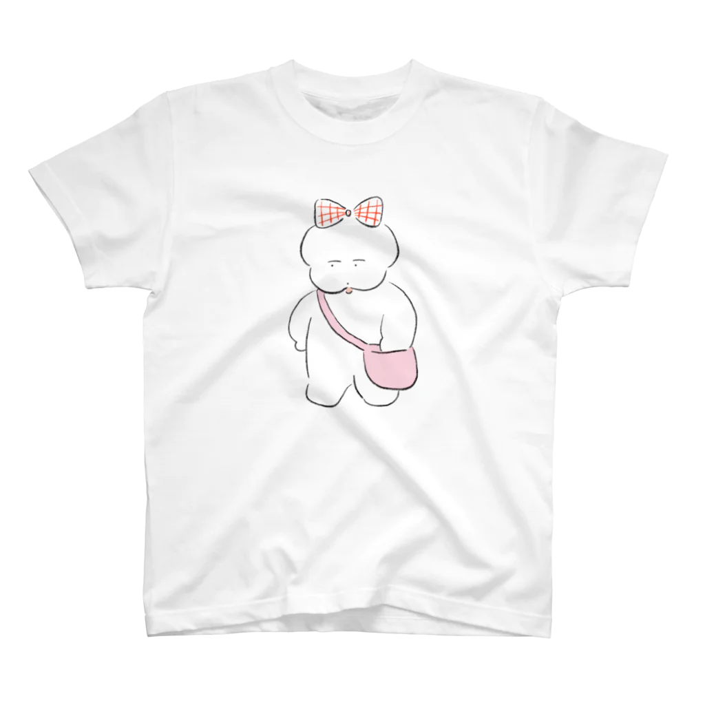 ワヌ山のおでかけワヌ美ちゃん スタンダードTシャツ