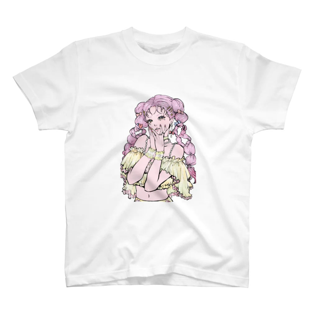 MIORI STOREのアイドルちゃん スタンダードTシャツ