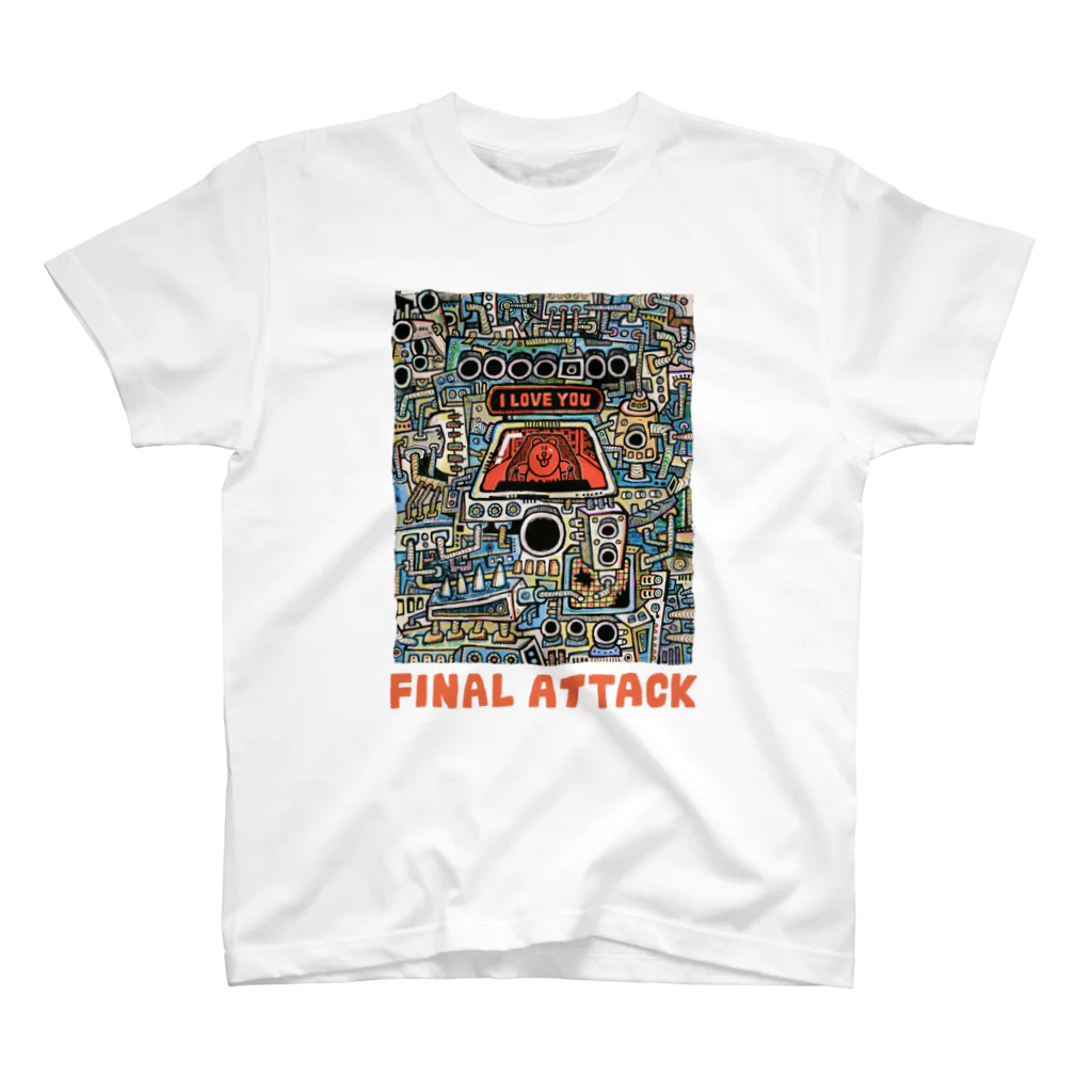 福留茜のFINAL ATTACK Regular Fit T-Shirt