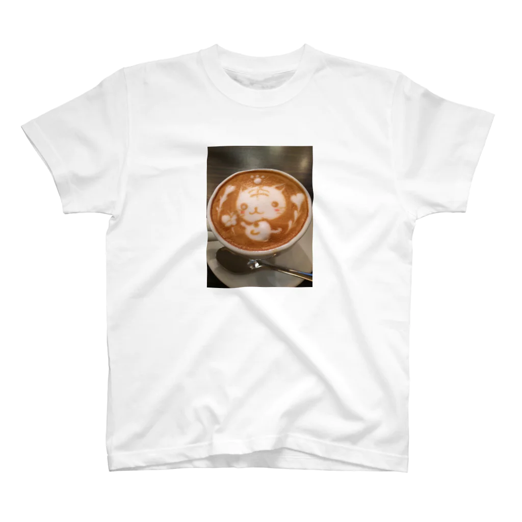 鹿美写真館のコーヒー スタンダードTシャツ