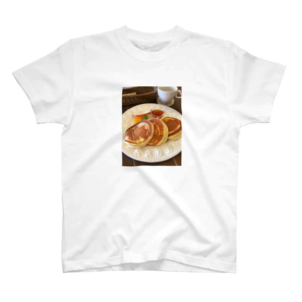 鹿美写真館のホットケーキ スタンダードTシャツ