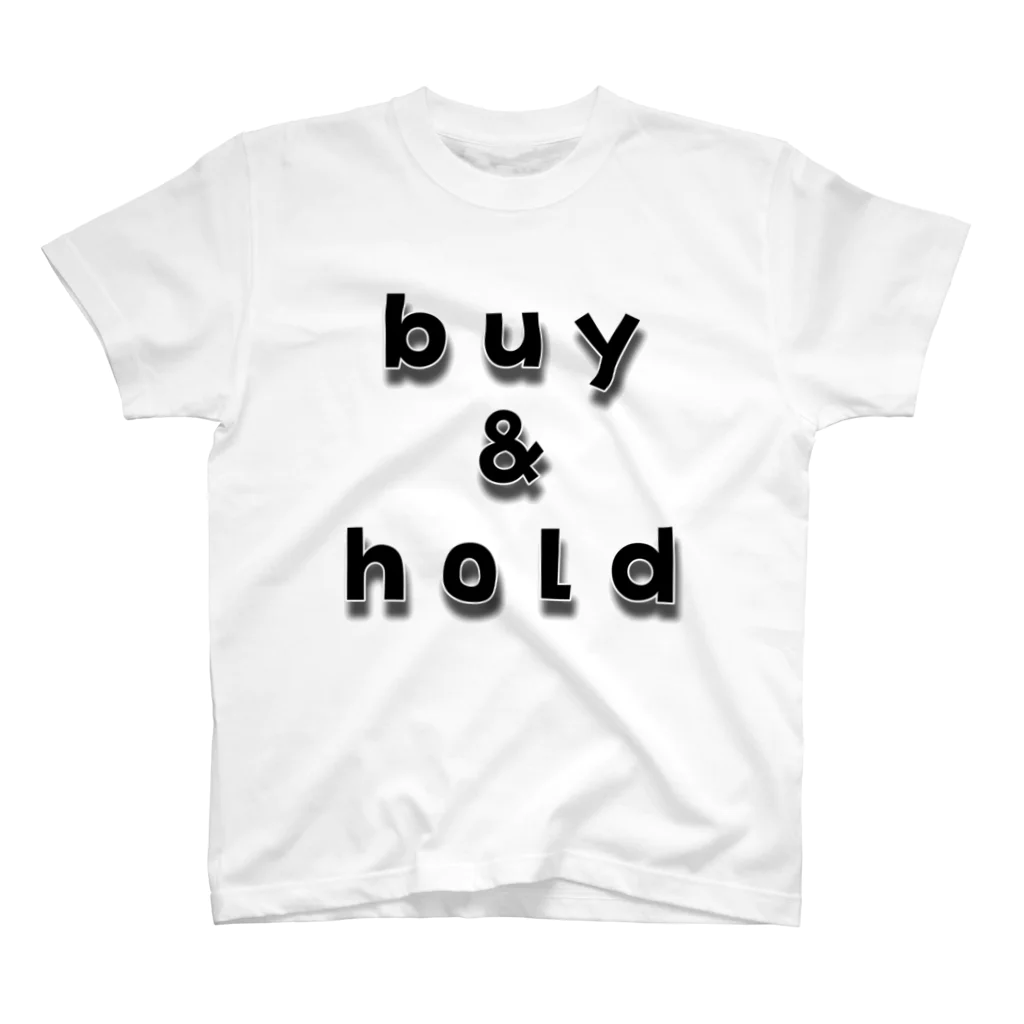 米国株ファンダメンタルズ分析家まもるのbuy &hold スタンダードTシャツ