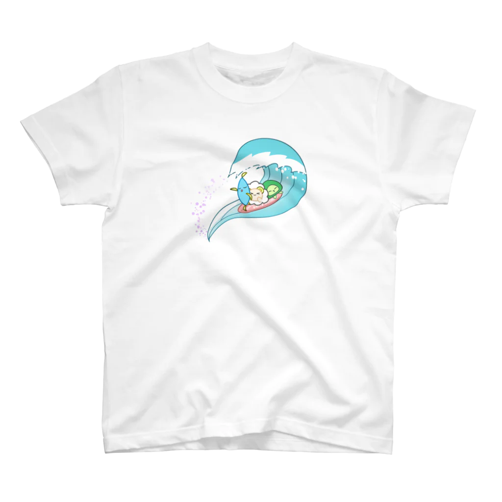 しゃけたまーけっとの波乗り！ぴちぱ〜SUMMER〜 スタンダードTシャツ