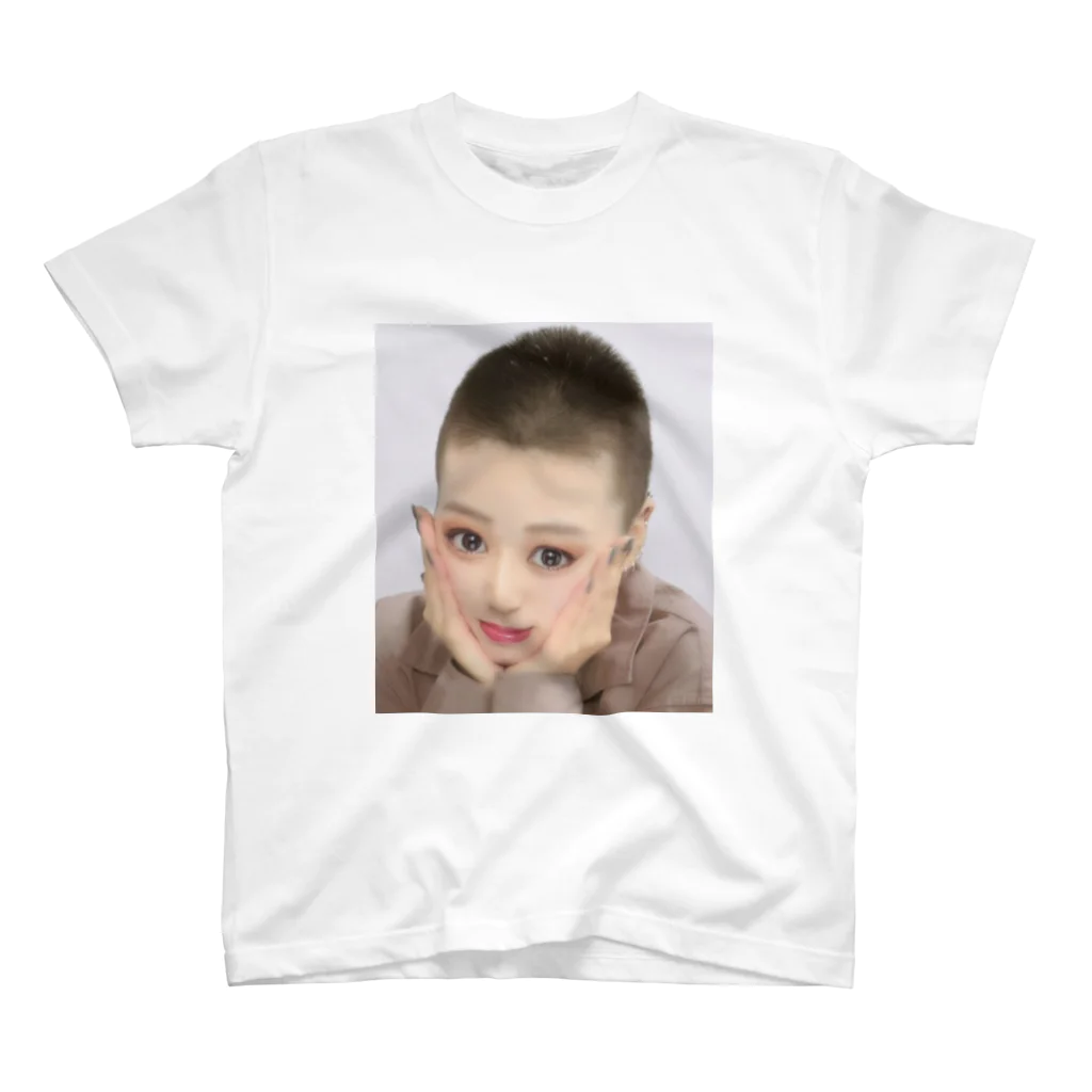 m0m0_99_の丸坊主 スタンダードTシャツ