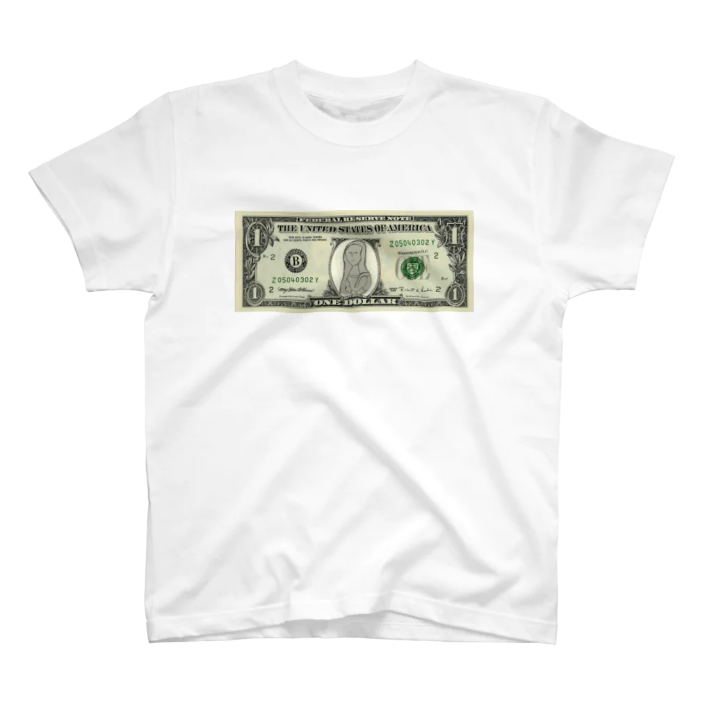 Genart0717のMonalisamoney Regular Fit T-Shirt