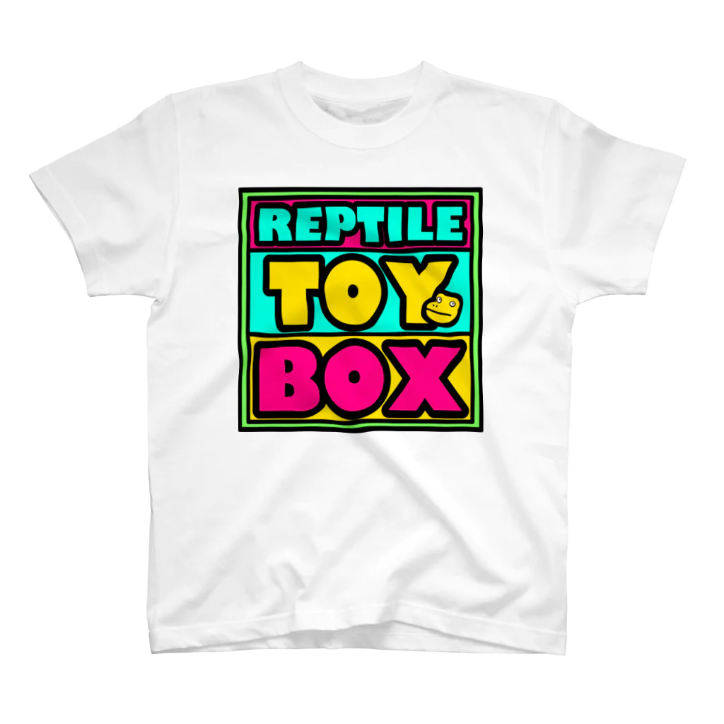 MOTORBREATHのReptile Toy Box Logo1 Regular Fit T-Shirt
