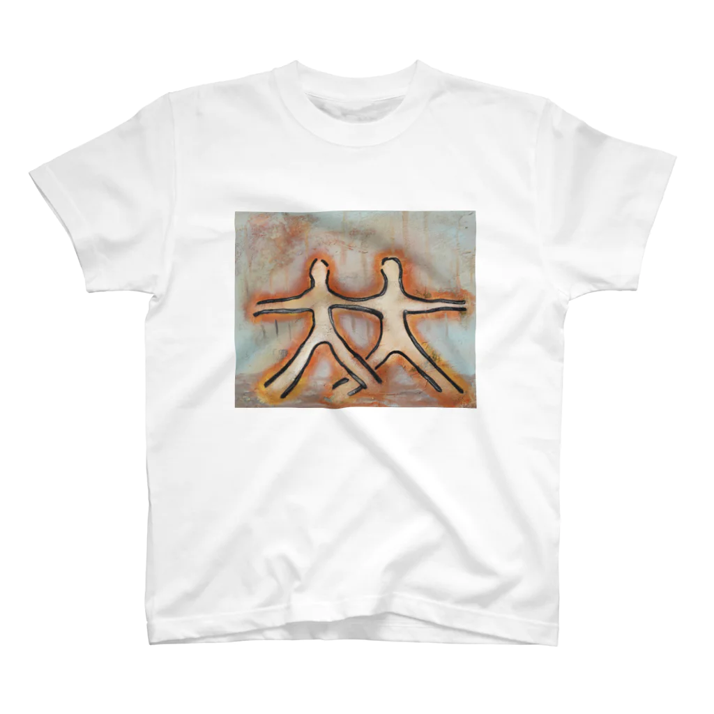 はにわのわのPAINTING / DRAWING Regular Fit T-Shirt