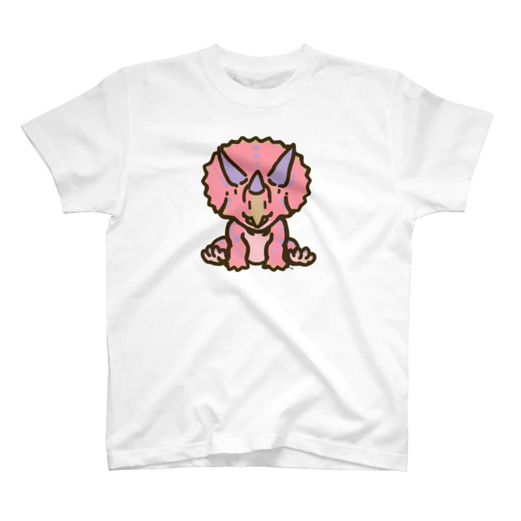 segasworksのホリドゥスちゃん（ゆるトリケラトプス ） Regular Fit T-Shirt