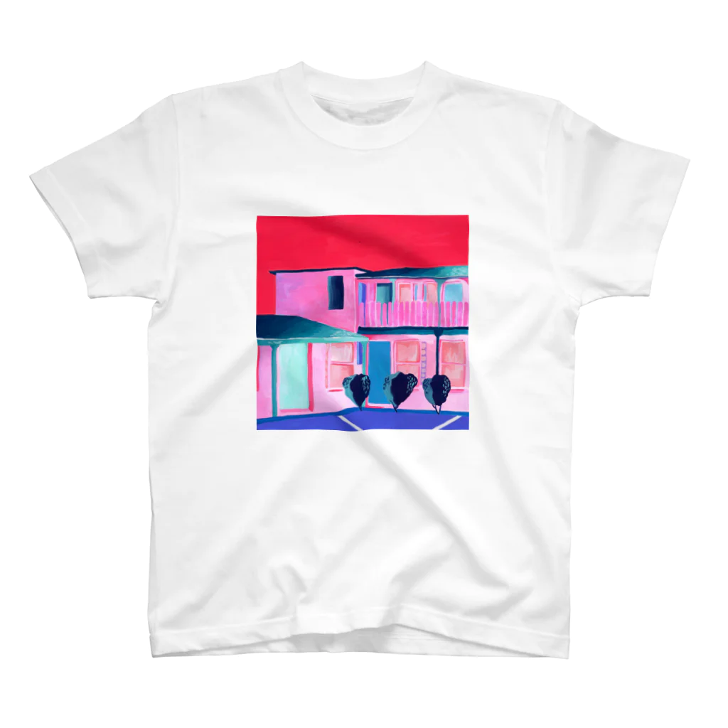 everything happens in the motelのmotel2 Regular Fit T-Shirt