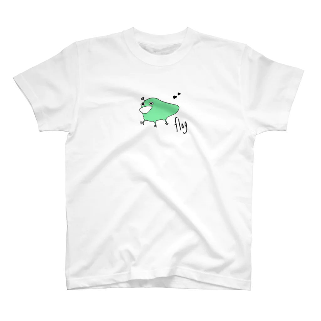 Potecoのｶｴﾙｻﾝ。 スタンダードTシャツ