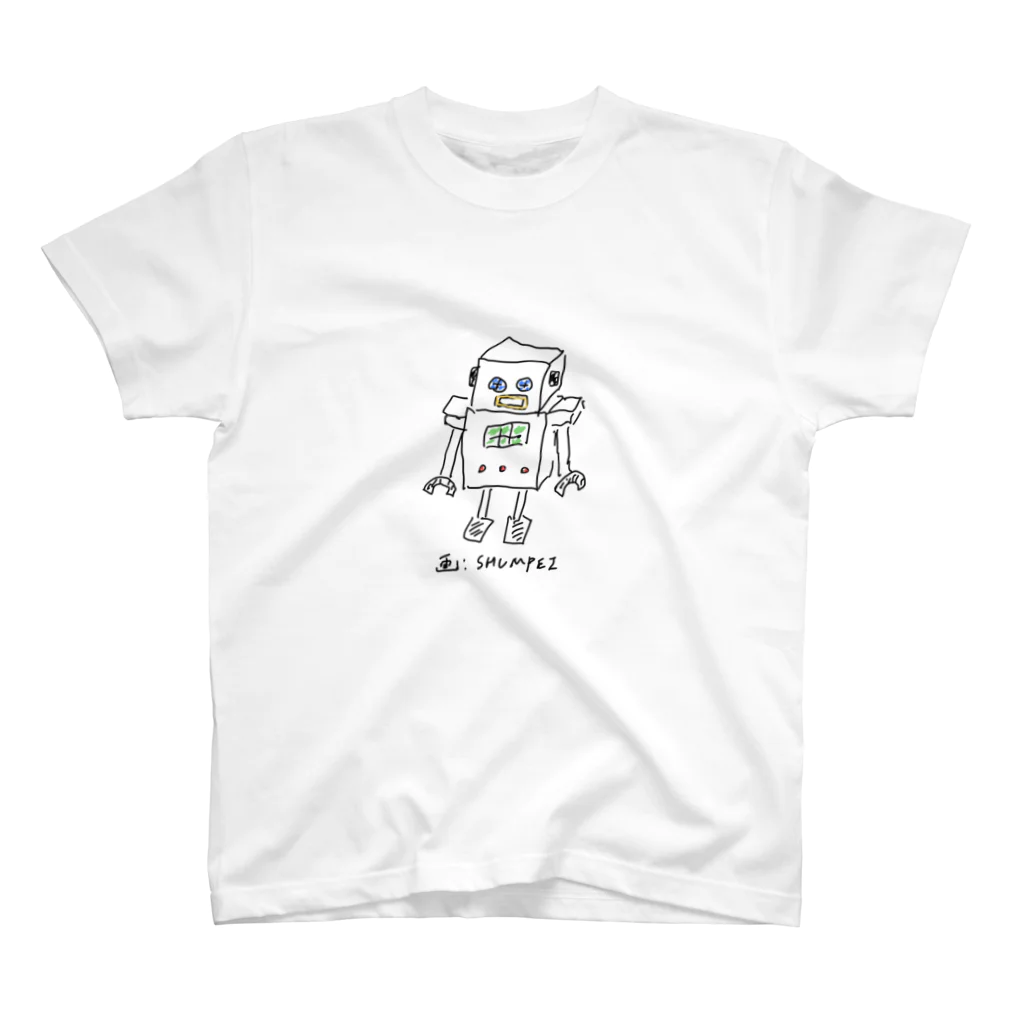 SHUMPEI PIANO CHANNELの謎ロボくん スタンダードTシャツ