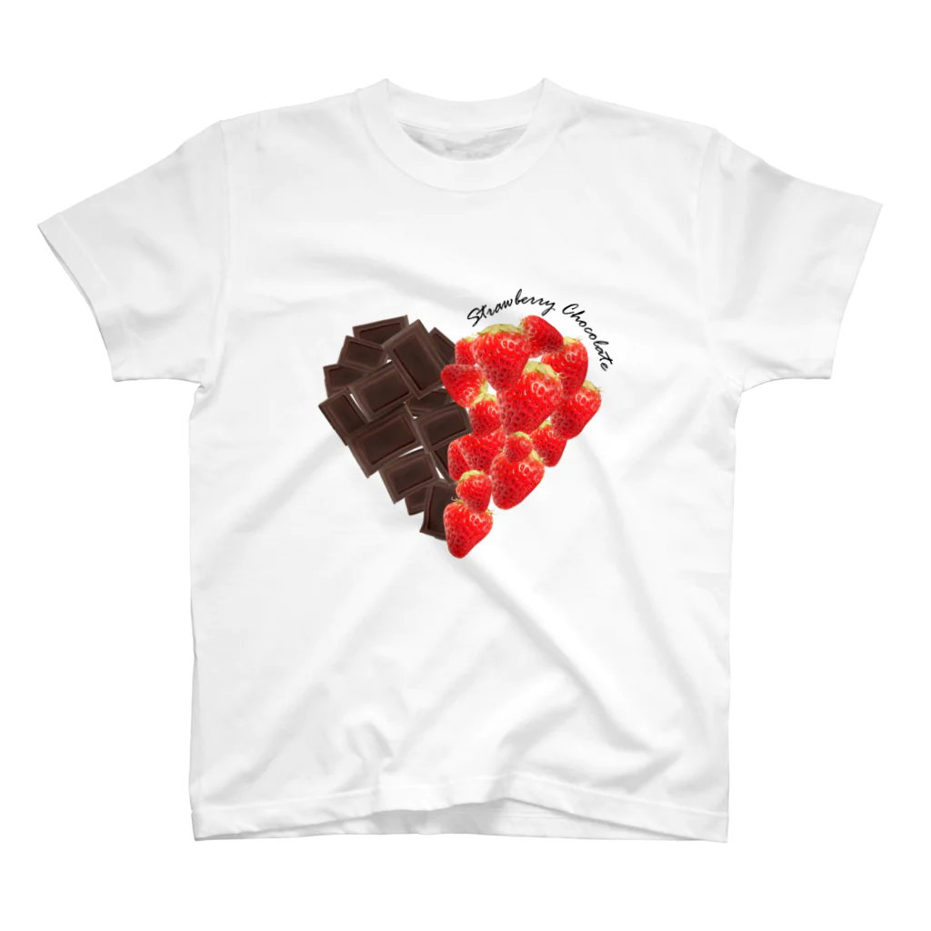 僕匣のstrawberry chocolate Regular Fit T-Shirt