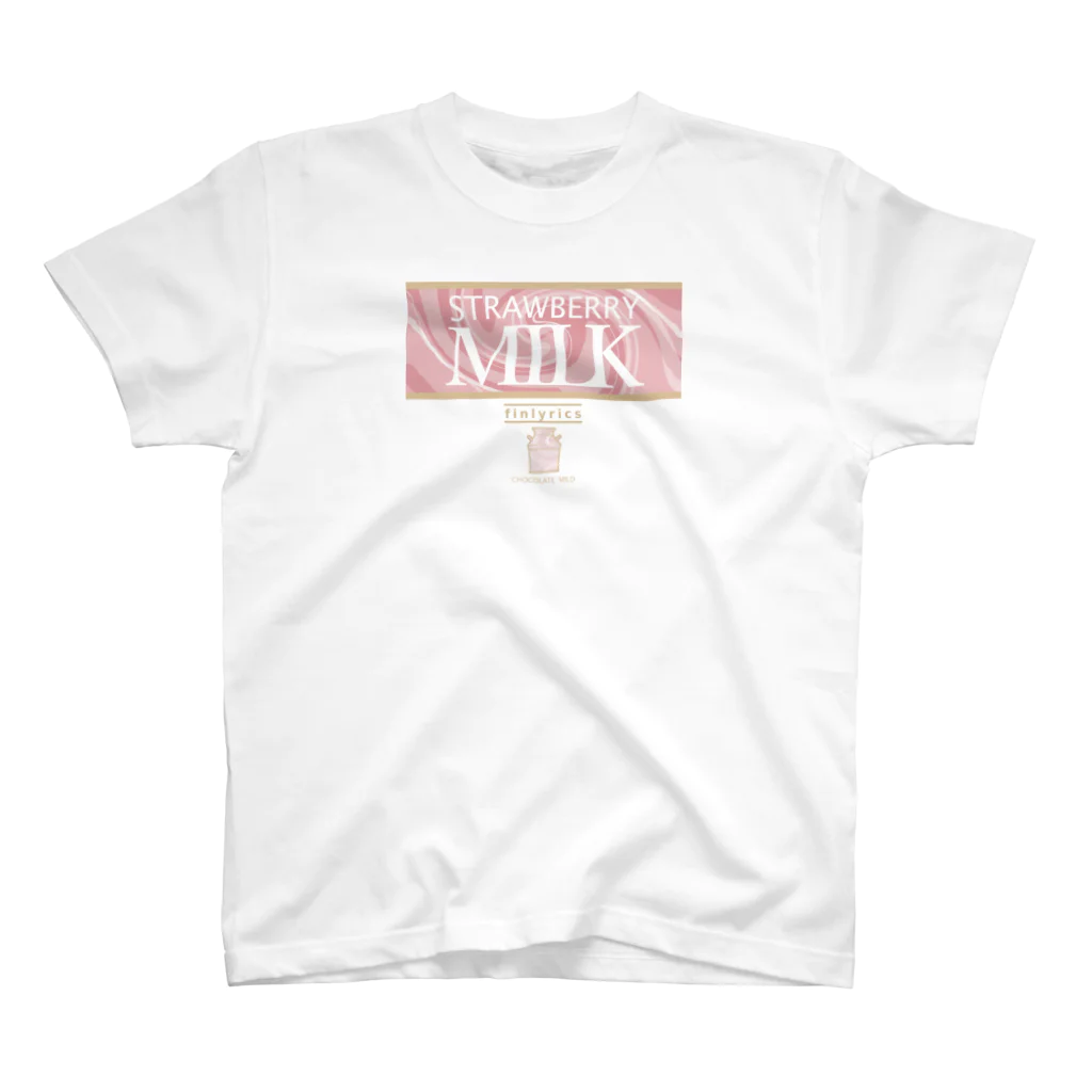 United Sweet Soul | Official Merchのfinlyrics - Strawberry Milk スタンダードTシャツ