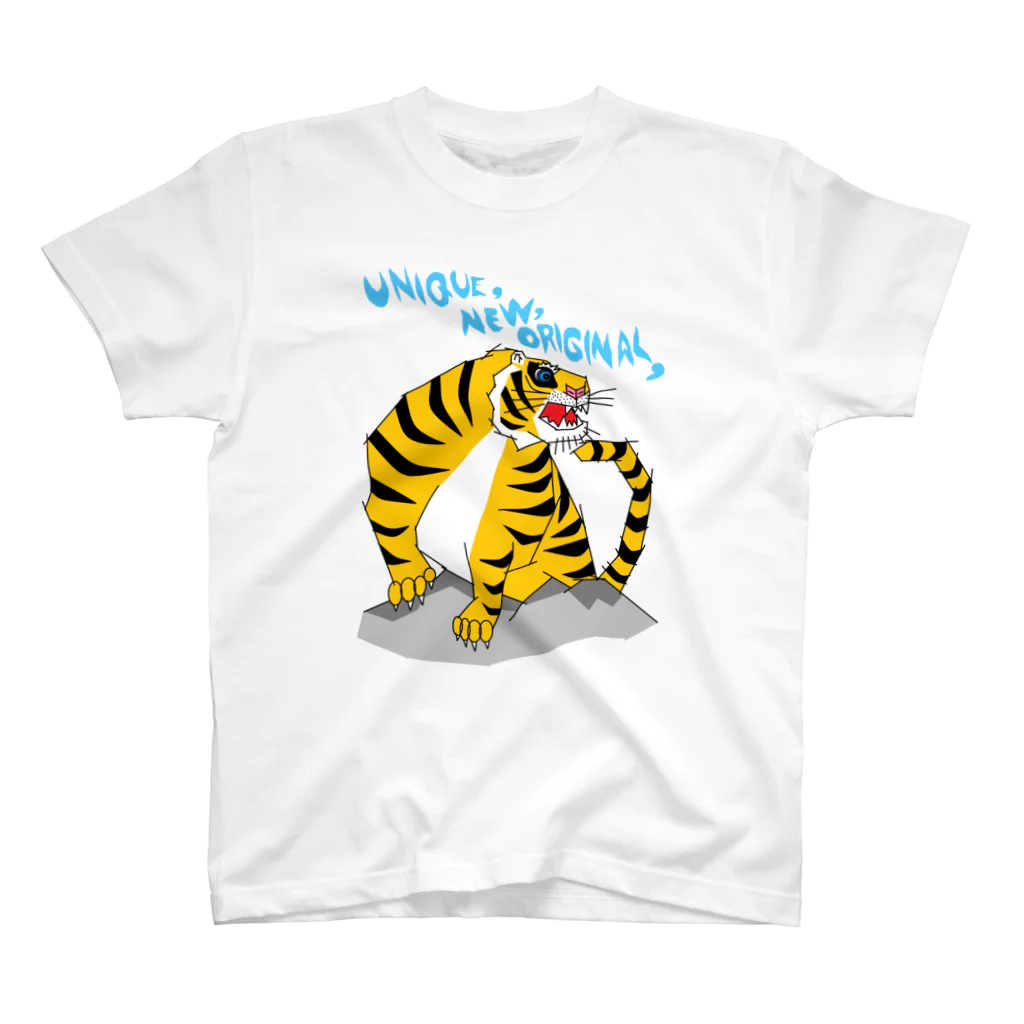Q2 designの虎トラTORA  スタンダードTシャツ