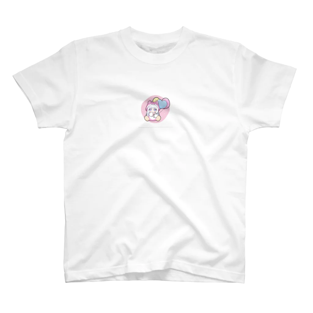 姫宮 彩の彩の缶バッチ Regular Fit T-Shirt