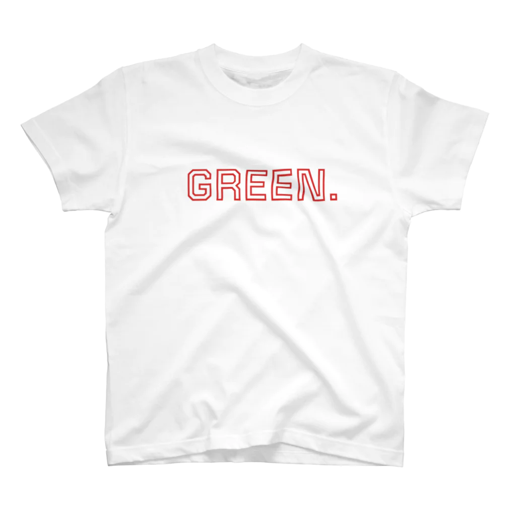 choi.のREDでGREEN。 スタンダードTシャツ