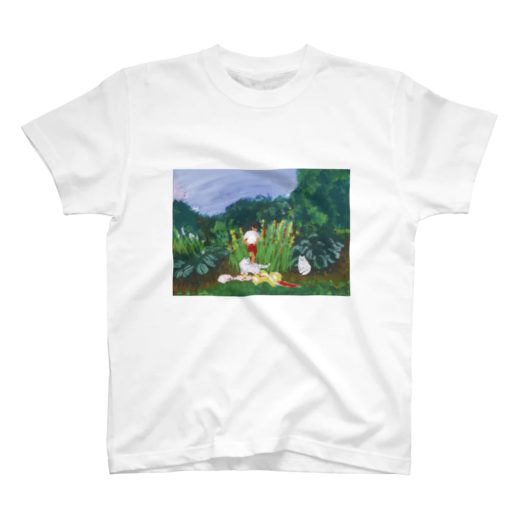 YOSHInekoの子供の景色 スタンダードTシャツ